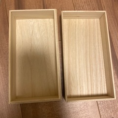 銀座　HIGASHIYA ANTENOR木箱セット紅白水引き　和装小物いれに空箱の画像