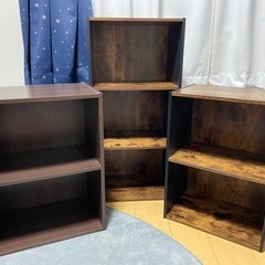 カラーボックス3個セットの画像