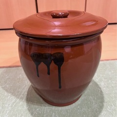 常滑焼　漬物かめ　壺
