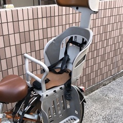 自転車　リア子ども乗せの画像
