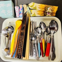 スプーン🥄フォーク🍴箸🥢　使い捨ても一緒に🍀