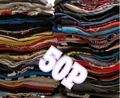 US古着 半袖プリントTシャツ 50枚セット まとめ売り 卸売り 転売 古着屋