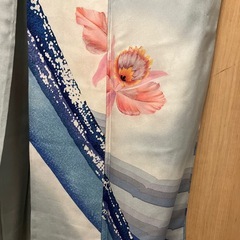 単の付け下げ正絹