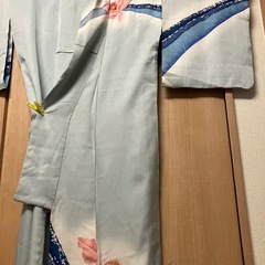 単の付け下げ正絹の画像