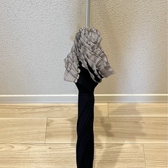 美品 雨傘 長傘　フリル傘 傘の画像