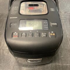 ☆中古￥7,500！IRIS OHYAMA　3合圧力IHジャー炊飯器　家電　RC-PD30-B型　2020年製　【BF039】