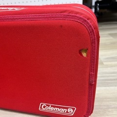Coca-Cola Coleman テーブル チェアセット キャンプ BBQの画像