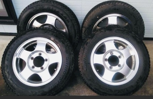 ジムニー　スタッドレス　ホイールセット　175/80R16 ブリザック