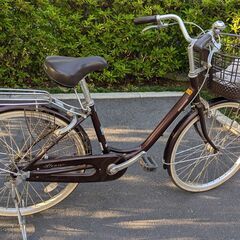 東久留米市　中古　自転車 アルミーユ F.カラメルブラウン AU...