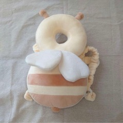 ベビー　赤ちゃん　頭サポートヘルメット　クッションハチ　黄色　頭...