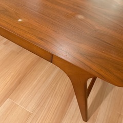 【お譲り先決定】可動式棚＆引き出しつき　ローテブル　の画像