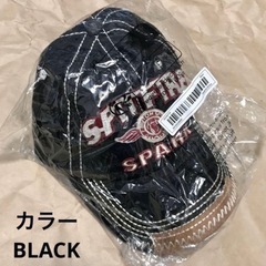 帽子　キャップ　BLACK