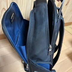 【美品】TUMI トゥミ バックパック 男女リュック A4ノートPC収納スペースあり 大容量 ネームタグ 型番 255013D2の画像