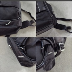【美品】TUMI トゥミ バックパック 男女リュック A4ノートPC収納スペースあり 大容量 ネームタグ 型番 255013D2の画像