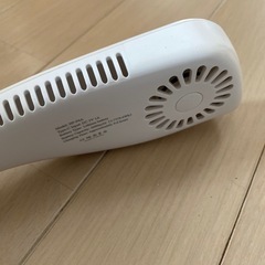 ネッククーラー 首掛け扇風機 羽根なし 3段階調整 ハンズフリー 2個セットの画像