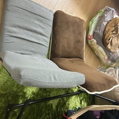 ニトリ　座椅子　2個の画像