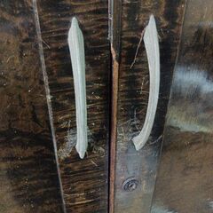 黒檀タンス　アンティークタンス　収納の画像