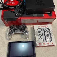 Switch  任天堂　旧タイプ　カスタム　傷殆どなし　おまけ
