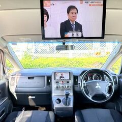 D5 後期型Gパワーパッケージ 本車検満タン渡し！(費用込み)アイドリングストップ 両側電動ドア フルセグ フリップダウン スマートキー×2の画像