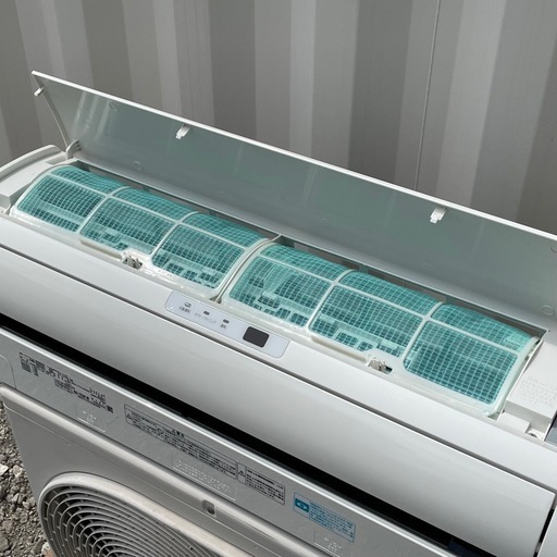高圧洗浄済み ! ! ◇東芝 エアコン 6畳用 2018年 単相100V RAS-2258 取付け可 ! 保証付き ! !