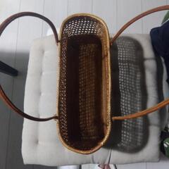 バリ製のカゴバッグの画像