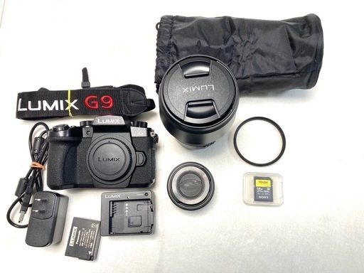 スナップショットからスポーツ撮影までこれでokミラーレス一眼とズームレンズ2本+フィルター+SDカード