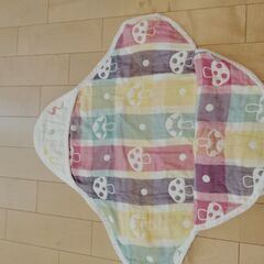 Hoppetta　おくるみ　きのこ柄　ガーゼの画像