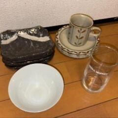 花柄デザイン 陶磁器皿セット 皿 プレート