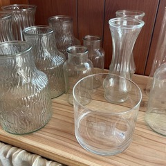 【決定】16セット 花器 花瓶 ガラス　フラワーベース　　の画像