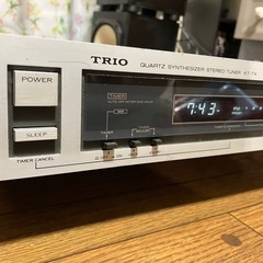 TRIO・KT-7X／クォーツシンセサイザーステレオチューナー