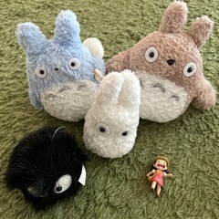 となりのトトロぬいぐるみSET お話中