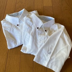 作新学院高等学校 男子 半袖シャツ 2枚セット   
