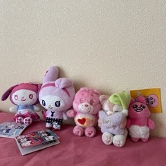 ぬいぐるみ♦️マイメロケアベアおぱんちゅ等♦️
