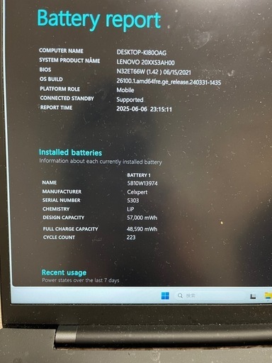 レノボ ThinkPad X1 Carbon 第11世代i5 8G 1TB