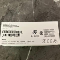 AirPods 4 新品の画像