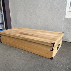 桐　2段収納ケース