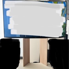[取引中]壁寄せテレビスタンド