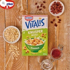 5,500円相当　5箱Dr.オツカーVitalis（ビタリス） クランチミューズリー クラシックの画像