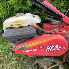 浜松　ヤンマー 管理機 HK8EX XK　ネギ 耕耘機 耕うん 7馬力 リコイル ガソリン スクリューカット 葱 YANMAR の画像