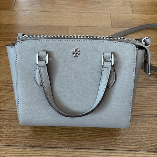 Tory Burch グレー ショルダーバッグ