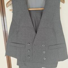 グレーモーニングコート（LLサイズ誂え品）の画像