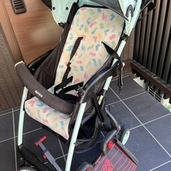 B型ベビーカー アップリカとベビーカーステップ　おまけつき