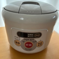 取引中 SHARP 炊飯器