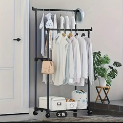 ハンガーラック、ハンガー/新品未使用