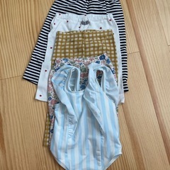 子供服１７点セット　セット品　ズボン　Tシャツ　ワンピース　水着の画像
