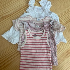 子供服１７点セット　セット品　ズボン　Tシャツ　ワンピース　水着の画像