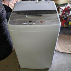2022年式アクア洗濯機4.5kg
