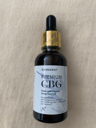 リラクゼーション kannaway PREMIUM CBG 30ml 1本