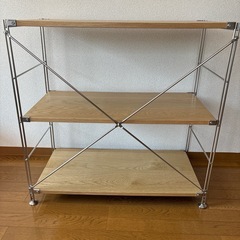 【最終価格】無印良品　ステンレスユニットシェルフの画像