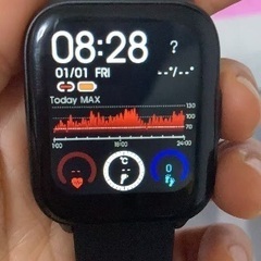 💫　 スマートウォッチ　運動管理　健康管理　心拍数測定　体温測定の画像
